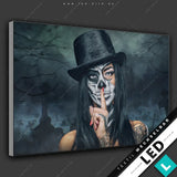Led Bild La Calavera Catrina Querformat Motivvorschau