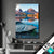 Led Bild Abendszene Mit Bergen Und See Hochformat Produktvorschau