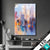 Led Bild Abstrakte Skyline No 2 Hochformat Produktvorschau
