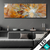 Led Bild Abstrakter Bluetenzauber In Orange Panorama Produktvorschau