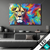 Led Bild Abstrakter Loewenkopf Querformat Produktvorschau
