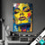 Led Bild Abstraktes Frauenportraet Gloria Hochformat Produktvorschau