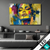 Led Bild Abstraktes Frauenportraet Gloria Querformat Produktvorschau