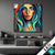 Led Bild Abstraktes Frauenportraet Hydra Quadrat Produktvorschau