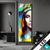Led Bild Abstraktes Frauenportraet Scarlett Schmal Produktvorschau