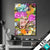 Led Bild Aeffchen Blumen Hochformat Produktvorschau