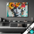 Led Bild Angelina Frau Mit Blumen Im Haar Querformat Produktvorschau