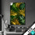 Led Bild Blaetter Gold Gruen Hochformat Produktvorschau