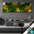 Led Bild Blaetter Gold Gruen Panorama Produktvorschau