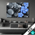 Led Bild Blaue Blume Graue Steine Querformat Produktvorschau
