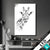 Led Bild Bleistiftzeichnung Giraffe Hochformat Produktvorschau