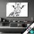 Led Bild Bleistiftzeichnung Giraffe Querformat Produktvorschau