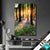 Led Bild Bluehender Wald Bei Sonnenaufgang Hochformat Produktvorschau