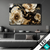 Led Bild Blueten Gold Weiss Schwarz Querformat Produktvorschau