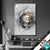 Led Bild Buddha Grunge Stil Hochformat Produktvorschau