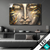 Led Bild Buddha Silber Gold Querformat Produktvorschau
