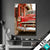 Led Bild Bunte Vintage Oldtimer Hochformat Produktvorschau