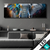 Led Bild Bunter Elefant Panorama Produktvorschau