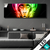 Led Bild Bunter Feuer Affe Panorama Produktvorschau