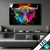 Led Bild Bunter Stier Schwarz Querformat Produktvorschau