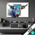 Led Bild Bunter Stierkopf Querformat Produktvorschau