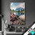 Led Bild Dramatischer Morgenblick Am See Hochformat Produktvorschau
