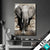 Led Bild Elefant Bricht Durch Mauer Hochformat Produktvorschau