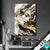 Led Bild Elegantes Gold Schwarzes Portraet Hochformat Produktvorschau