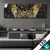 Led Bild Eule Inmitten Goldener Blaetter Panorama Produktvorschau
