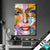 Led Bild Farbexplosion Portraet Nova Hochformat Produktvorschau