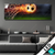 Led Bild Feuriger Fussball Panorama Produktvorschau