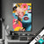 Led Bild Florales Frauenportraet Erika Hochformat Produktvorschau