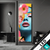 Led Bild Florales Frauenportraet Erika Schmal Produktvorschau