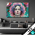 Led Bild Florales Frauenportraet Miona Querformat Produktvorschau