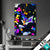 Led Bild Fluid Art Bubbless Neon Hochformat Produktvorschau