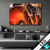 Led Bild Fluid Art Lavastrom Querformat Produktvorschau