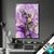 Led Bild Fluid Art Violett Hochformat Produktvorschau