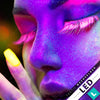 Led Bild Frau Im Neonlicht Querformat Zoom