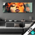 Led Bild Frau Mit Buntem Rauch Panorama Produktvorschau