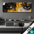 Led Bild Frau Mit Goldfarbe Panorama Produktvorschau