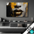 Led Bild Frau Mit Goldfarbe Querformat Produktvorschau