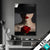 Led Bild Frau Mit Hut Rose Hochformat Produktvorschau