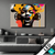 Led Bild Frau Mit Kopfhoerern Querformat Produktvorschau