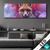 Led Bild Fuchs In Farbnebel Panorama Produktvorschau