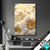 Led Bild Funkelnde Blumen In Gold Hochformat Produktvorschau