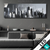 Led Bild Futuristische Skyline Panorama Produktvorschau