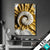 Led Bild Goldene Muschel Kunst Hochformat Produktvorschau