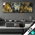Led Bild Goldener Wolfblick Panorama Produktvorschau