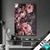 Led Bild Hellrosa Blumen Hochformat Produktvorschau