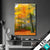 Led Bild Herbstfarben Im Nebligen Wald Hochformat Produktvorschau